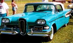Edsel Ford Cars for Sale.  1958, 1959, 1960 Edsel Car for Sale.  Edsel Parts, Manuals, Hogan, Del Valle, Ogden Wagon and more.
