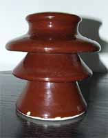 Insulators for Sale. Antique Glass, Ceramic and Porcelain Insulators.  Electrical High Voltage Insulator.  Wire, Telephone and Electric and Power Insulators.